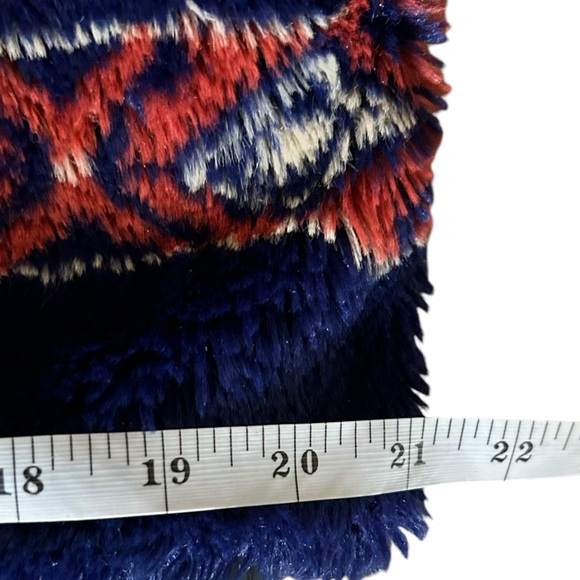 Vintage Northern Lifestyles Canada Fuzzy Reindeer Zip Front Hoody Jacket XS - Picture 6 of 16